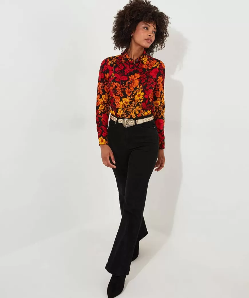 Women Joe Browns Tops, Tunics & Blouses*Autumn Days Crinkle Blouse