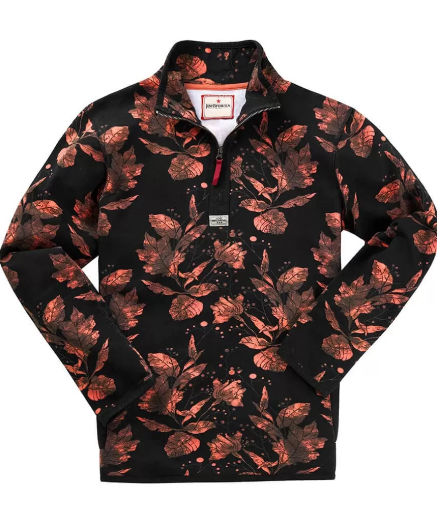 Joe Browns Hoodies & Sweatshirts | T-Shirts & Tops*Autumn Print Funnel