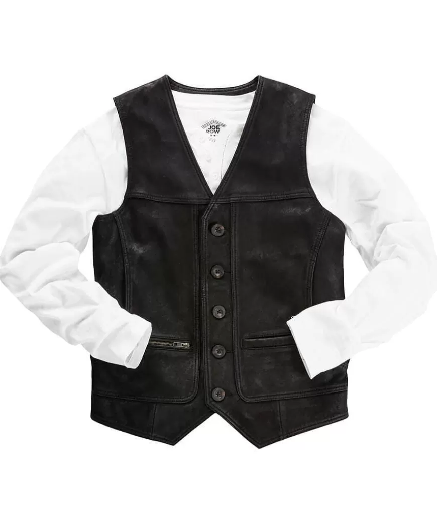 Joe Browns Waistcoats | Leather Jackets* Leather Waistcoat