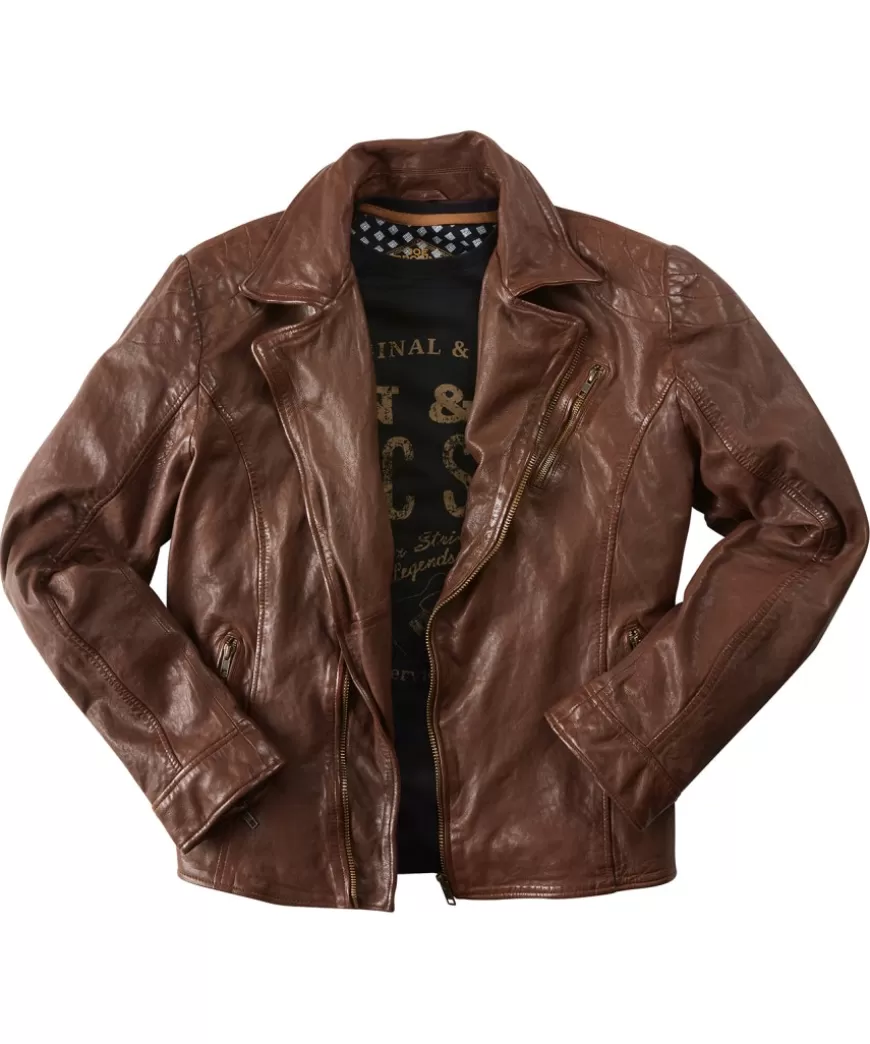 Joe Browns Leather Jackets*Burner Leather Jacket