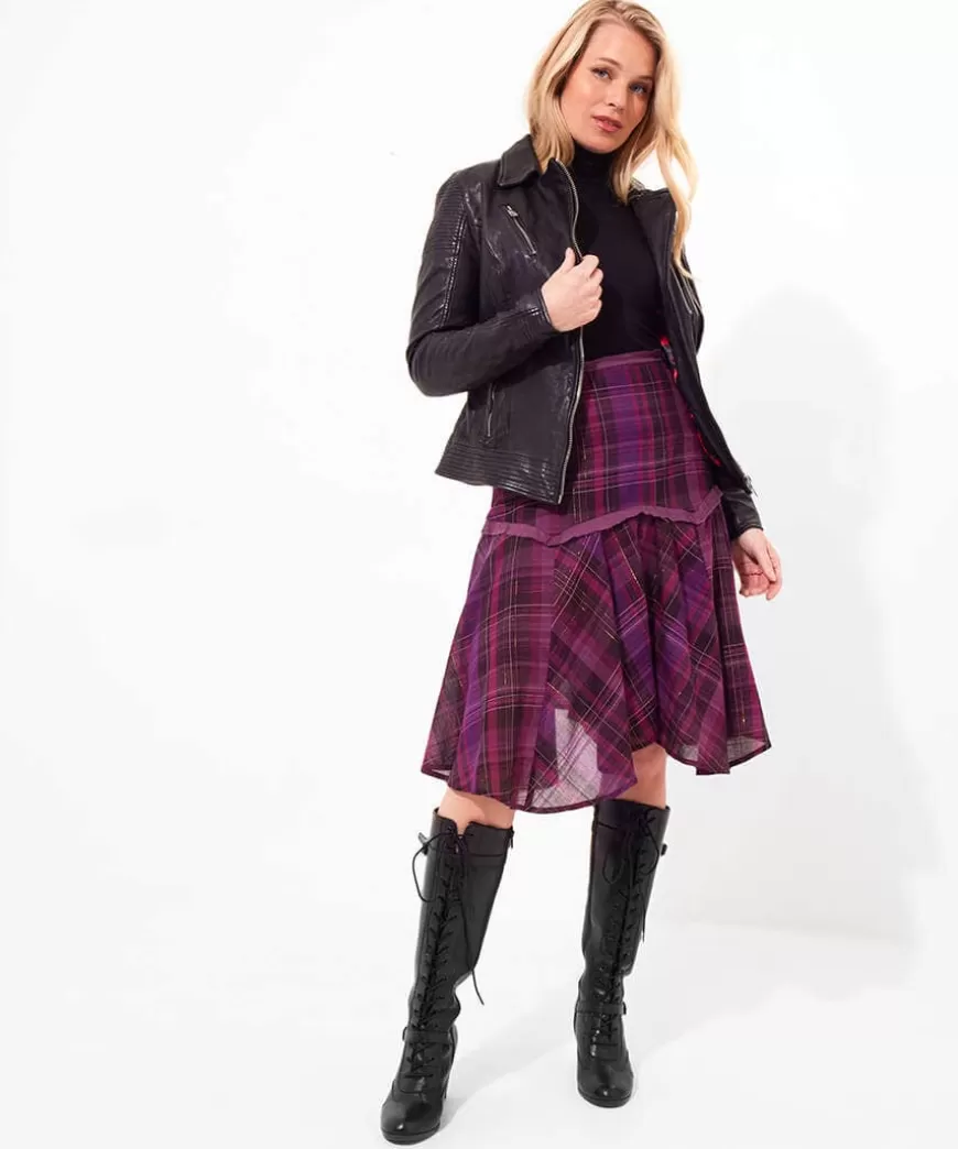 Women Joe Browns Skirts*Charming Check Skirt