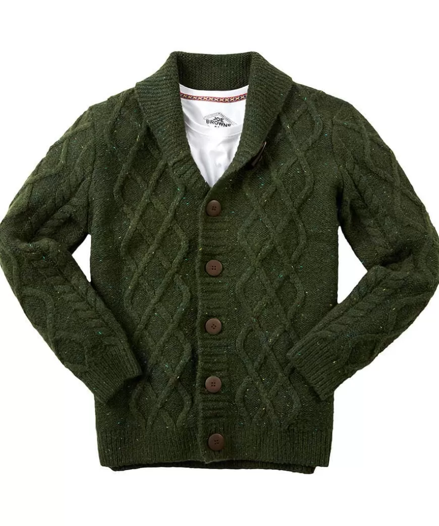 Joe Browns Knitwear | Gifts*Cool In Cable Cardigan