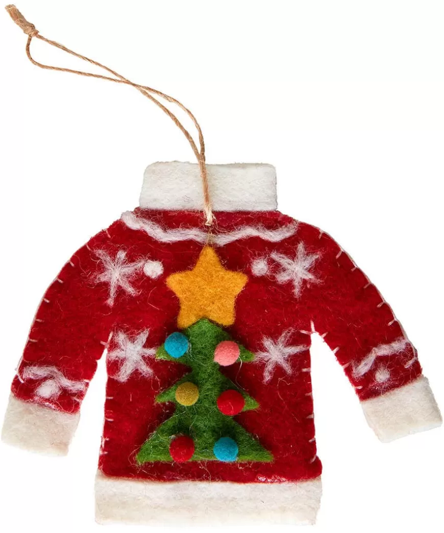 Joe Browns Home Accessories | Christmas Homeware*Cosy Christmas Jumper Hanging Decoration