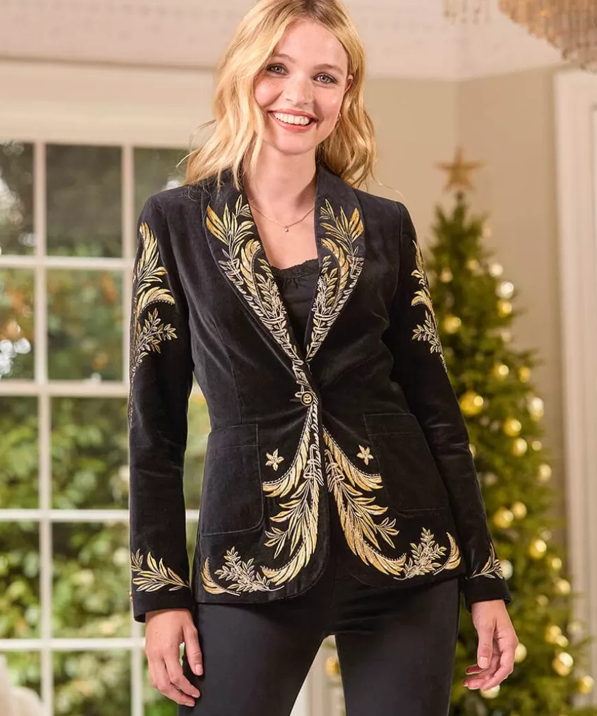 Women Joe Browns Women's Clothing | Boutique Collection*Decadent Drama Embroidered Boutique Jacket