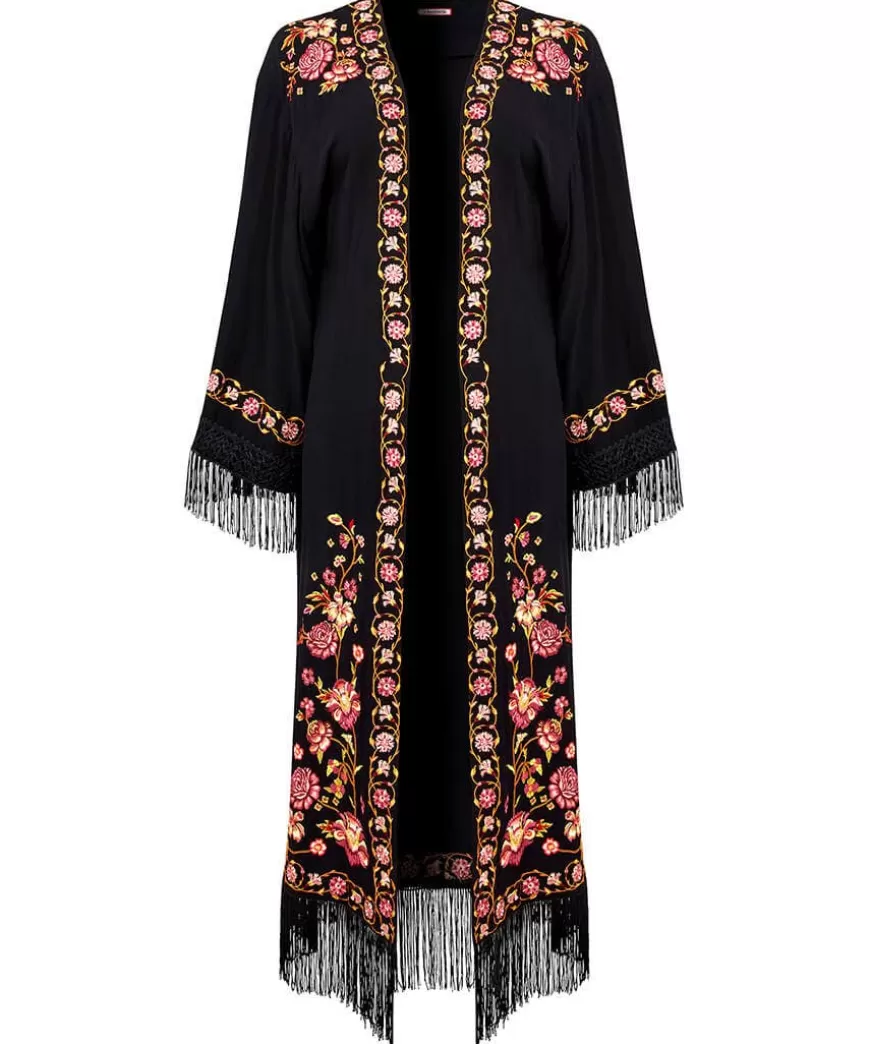 Women Joe Browns Tops, Tunics & Blouses*Exquisite Embroidered Kimono