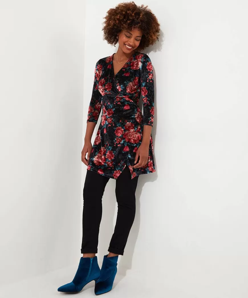 Women Joe Browns Women's Clothing | Tops, Tunics & Blouses*Favourite Festive Crushed Velour Tunic