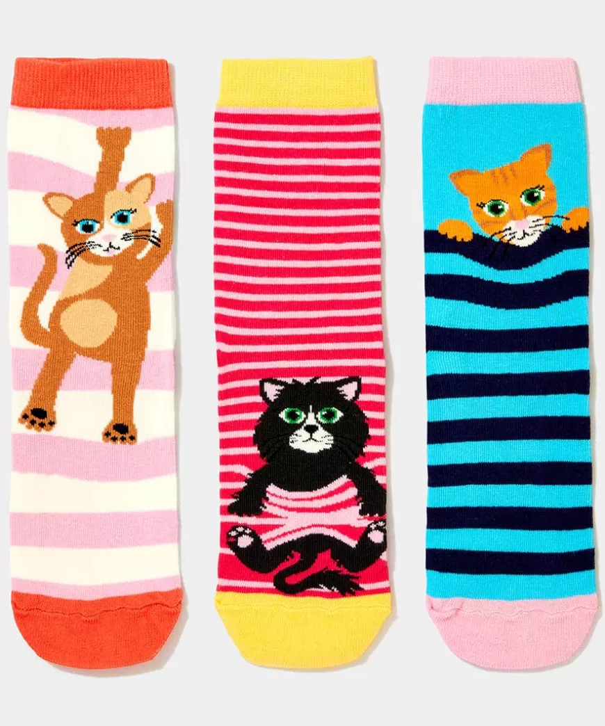 Women Joe Browns Women's Clothing | Novelty Gifts*Feline Good Cat Odd Socks