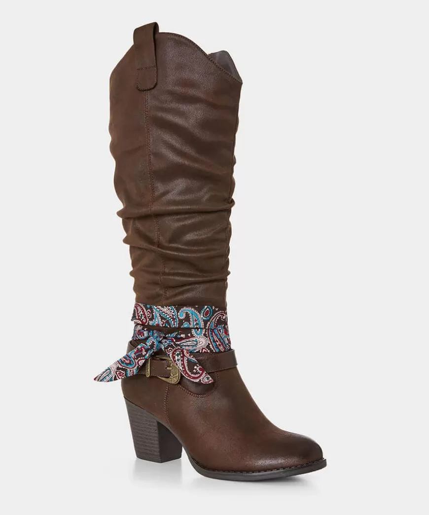 Women Joe Browns Heels | Boots*Free Spirit Bandana Boots