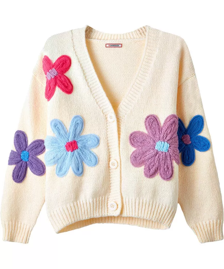 Women Joe Browns Gifts | Knitwear & Cardigans*Freya Floral Applique Cardigan