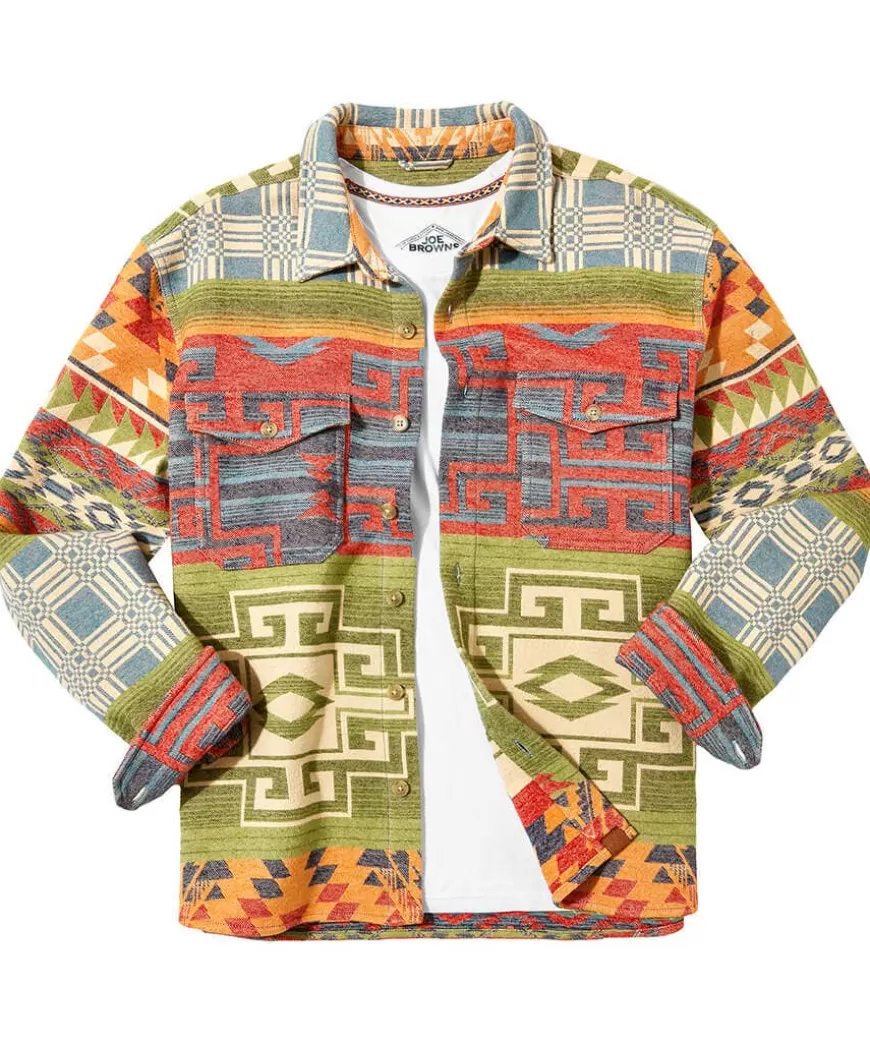 Joe Browns Shirts*Fun And Fresh Aztec Shirt