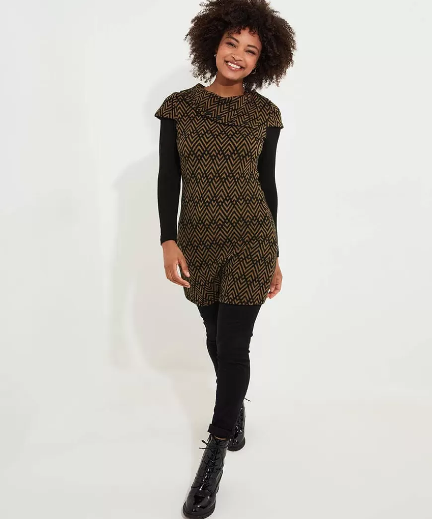 Women Joe Browns Tops, Tunics & Blouses*Geo Jacquard Layered Tunic