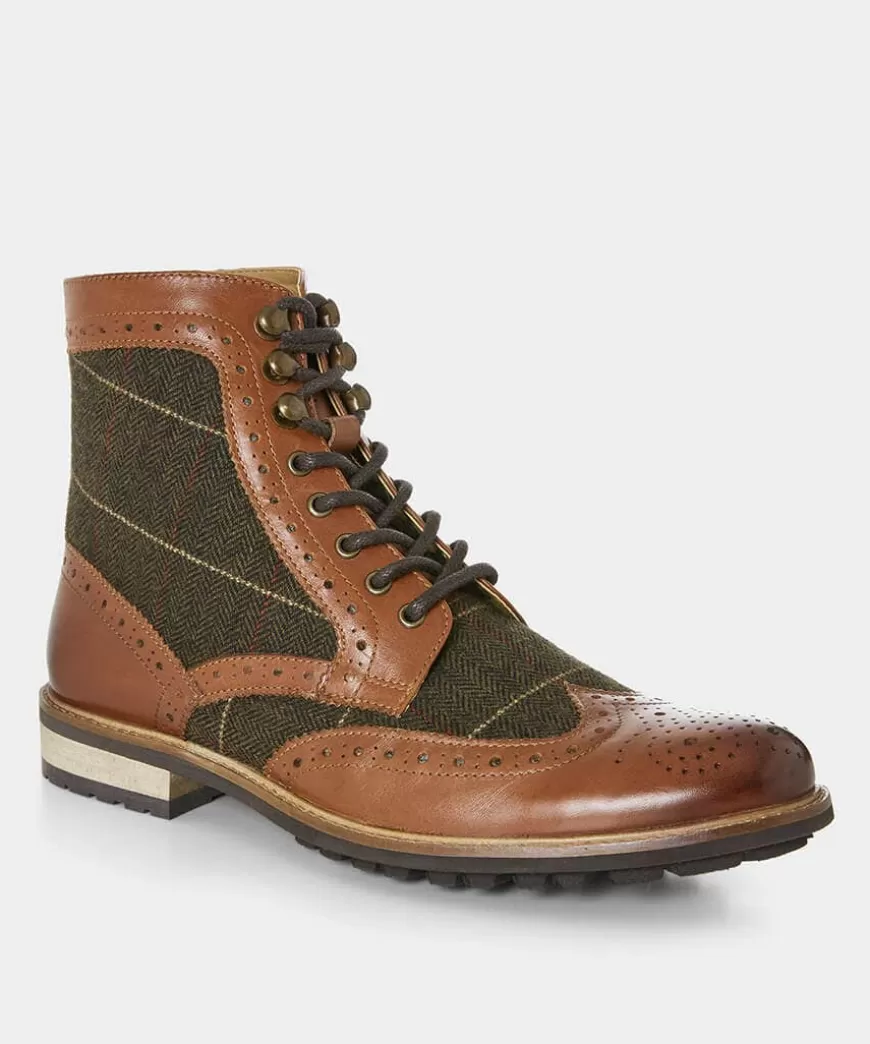 Joe Browns Boots | Shoes, Boots & Trainers*Harlington Tweed And Leather Boots