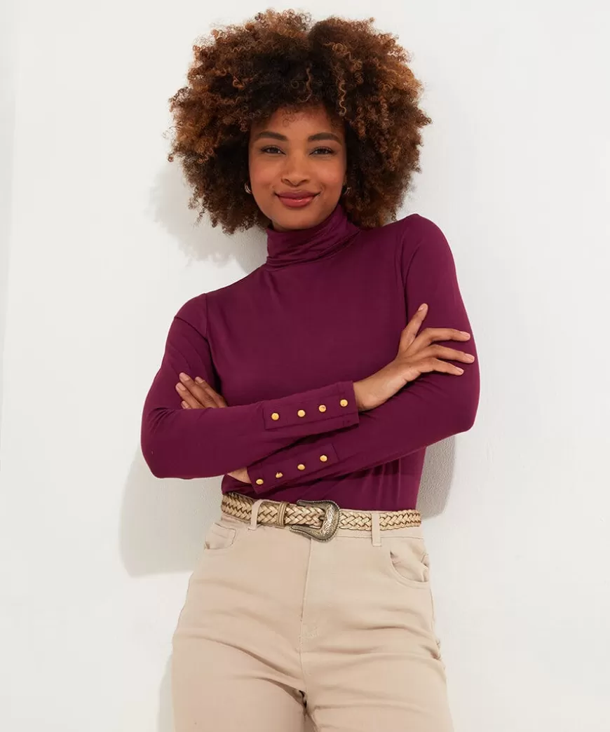 Women Joe Browns Tops, Tunics & Blouses*Jersey Roll Neck Top