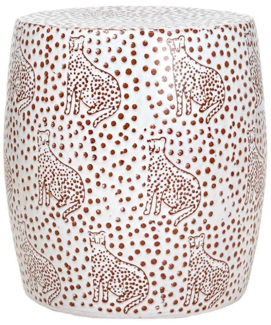 Joe Browns Furniture & Storage | Animal Décor*Lavish Leopard Ceramic Stool