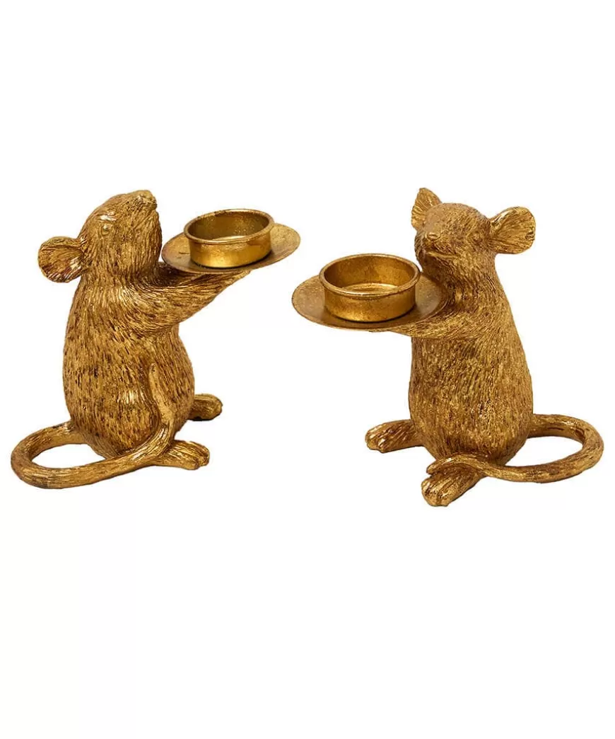 Joe Browns Home Accessories | Candles & Candle Holders*Marvellous Mice Candle Holders