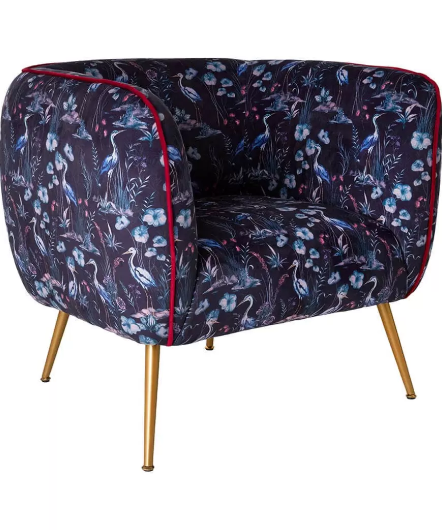 Joe Browns Furniture & Storage | Floral Décor*Nouveau Herons Velvet Chair