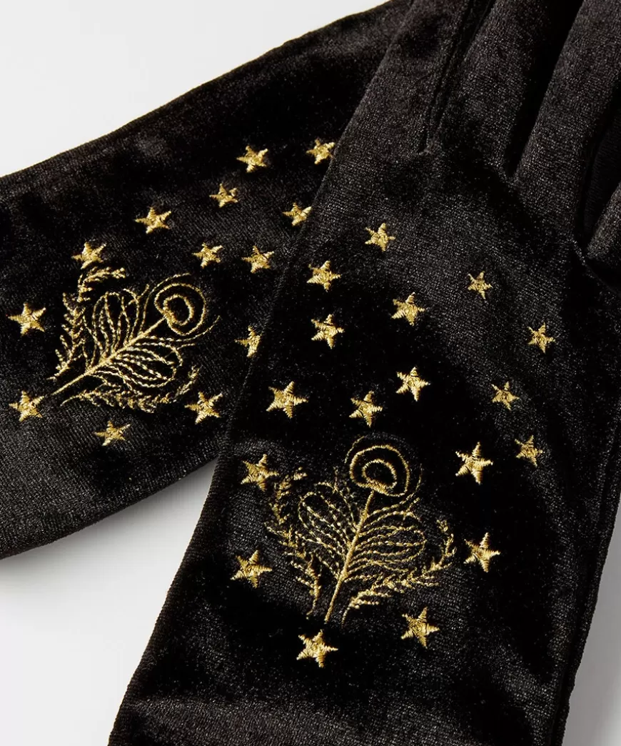 Women Joe Browns Stocking Fillers | Gifts*Opulence Embroidered Velour Gloves