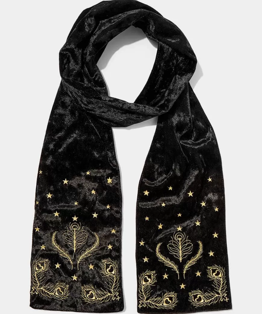 Women Joe Browns Stocking Fillers | Gifts*Opulence Embroidered Velour Scarf