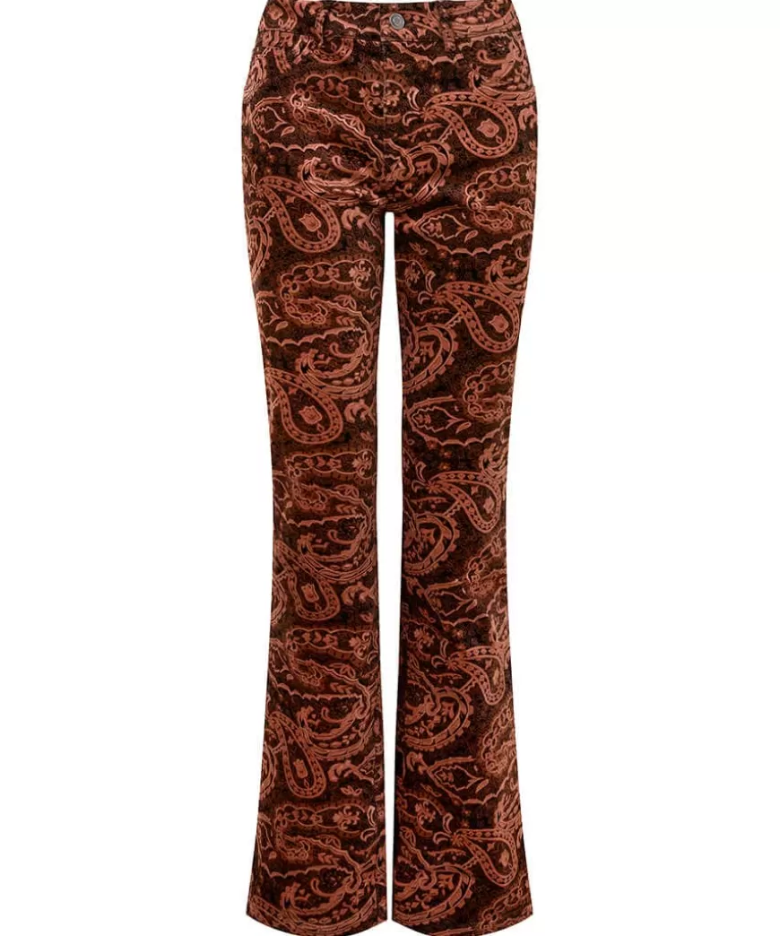 Women Joe Browns Jeans & Trousers*Perfectly Paisley Printed Moleskin Trousers