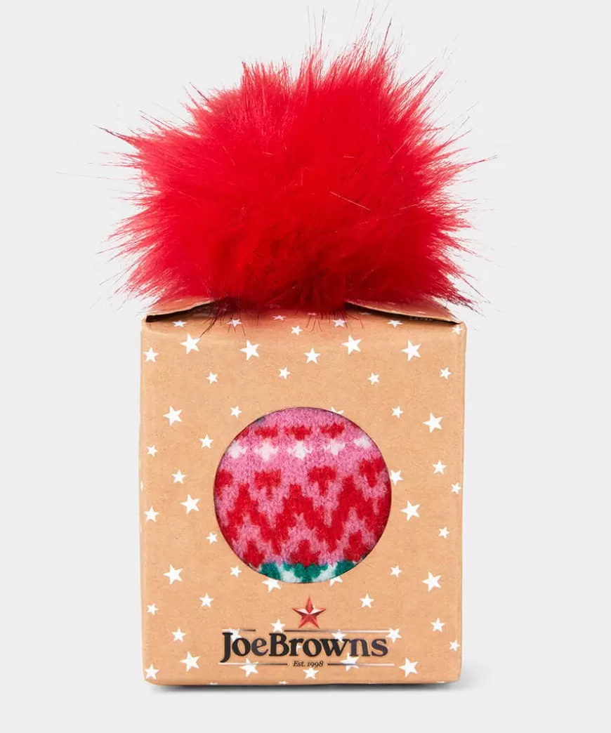 Women Joe Browns Women's Clothing | Stocking Fillers*Pom Pom Hat In A Box