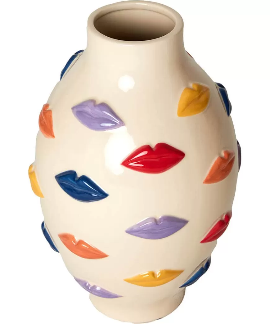 Joe Browns Home Accessories*Pucker Up Pop Art Style Vase