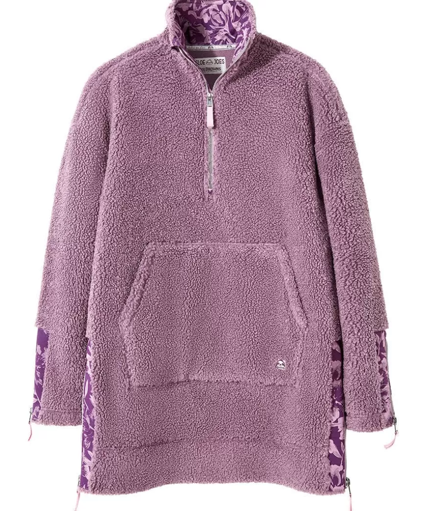 Women Joe Browns Women's Clothing | Loungewear & Pyjamas*Sloe Joes Borg Fleece Funnel