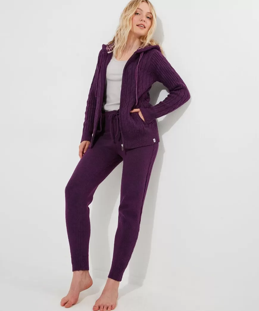 Women Joe Browns Women's Clothing | Loungewear & Pyjamas*Sloe Joes Knitted Cable Joggers