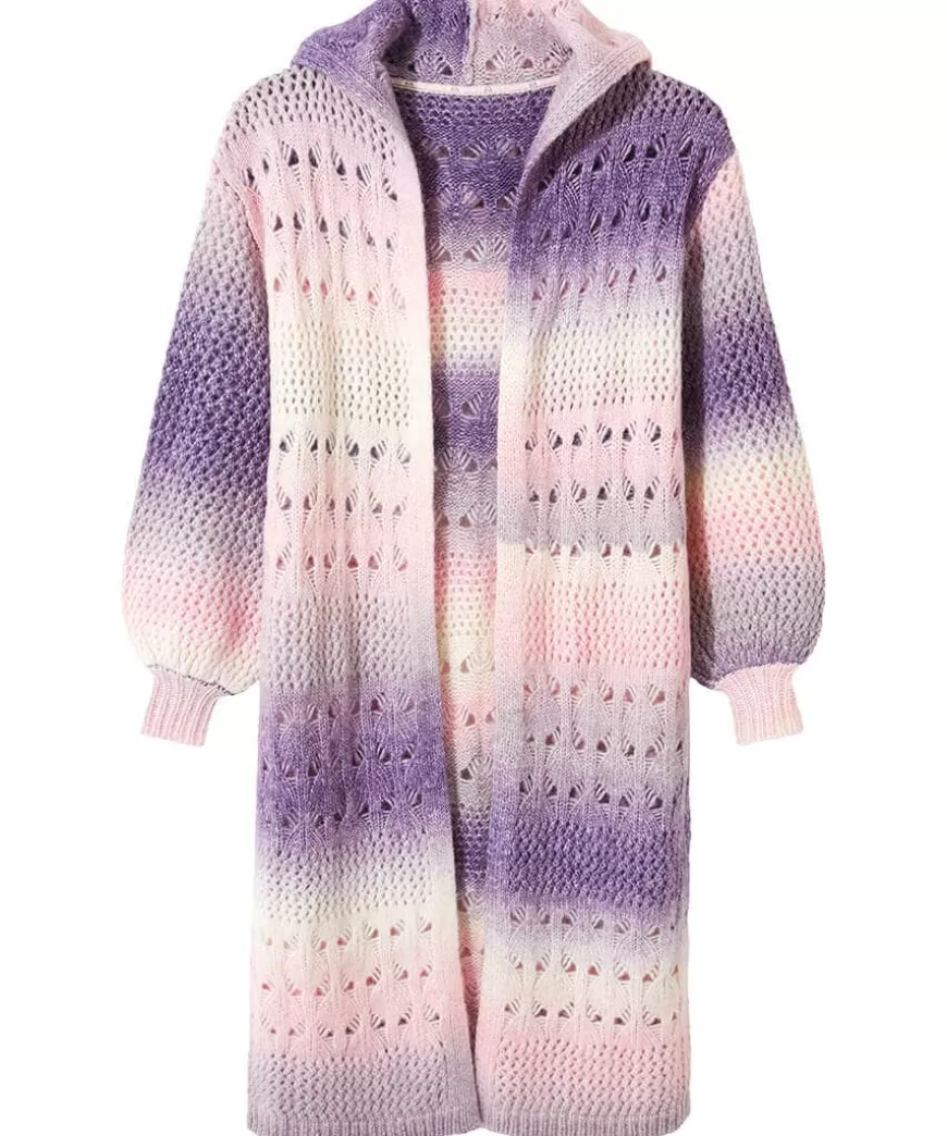 Women Joe Browns Women's Clothing | Loungewear & Pyjamas*Sloe Joes Ombre Cosy Longline Cardigan