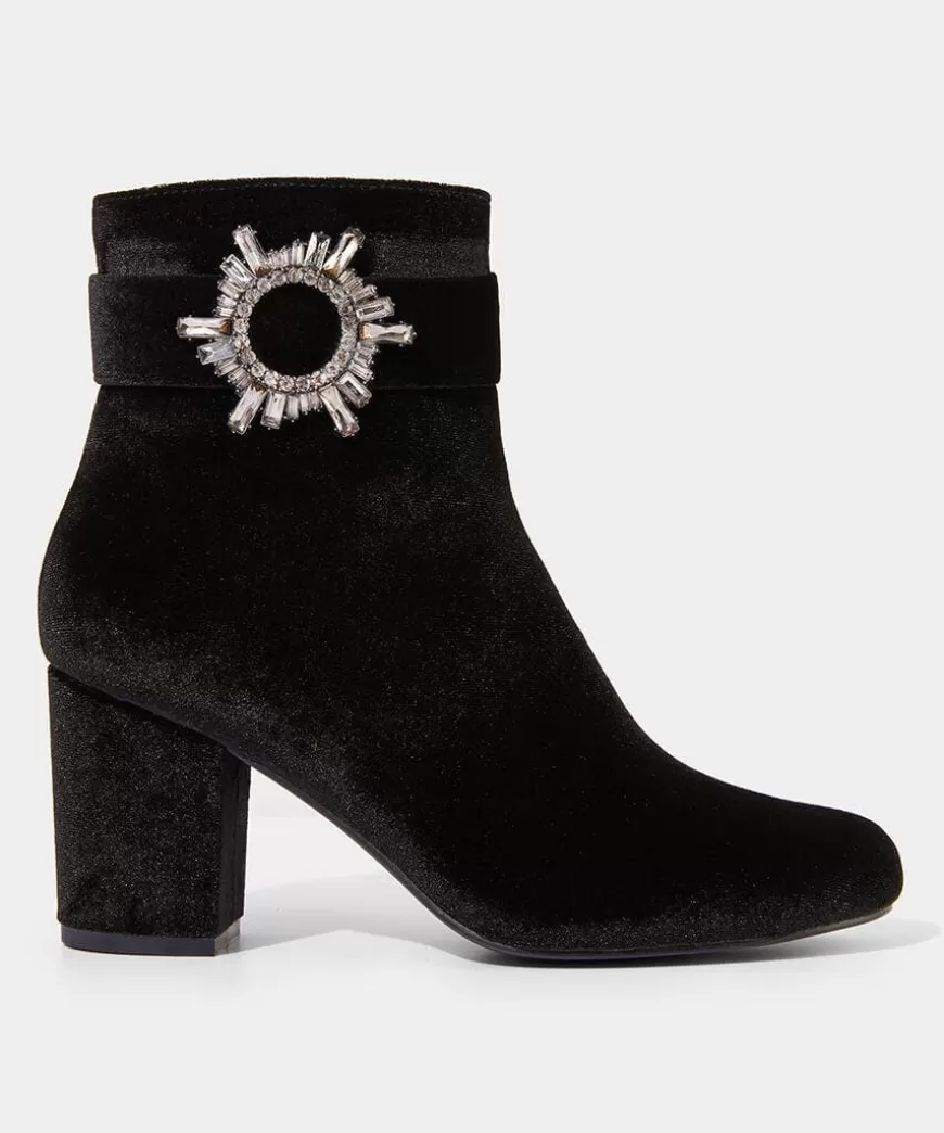 Women Joe Browns Matching Shoes & Bags | Ankle Boots*The Night Is Yours Velvet Boots