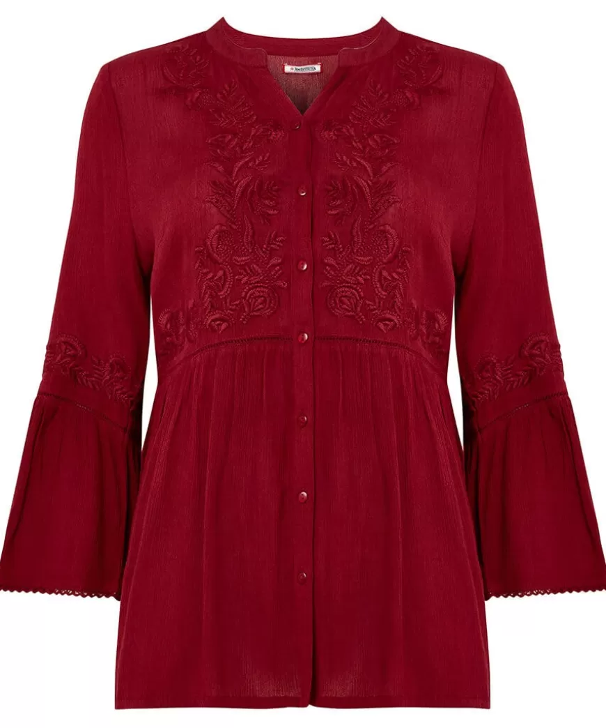 Women Joe Browns Tops, Tunics & Blouses*Truly Remarkable Embroidered Blouse