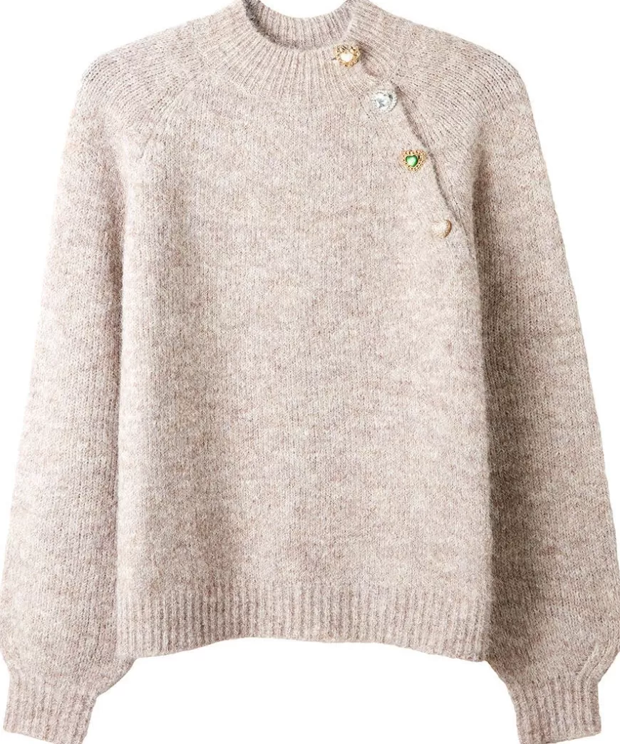 Women Joe Browns Gifts | Knitwear & Cardigans*Winter Gem Button Detail Jumper