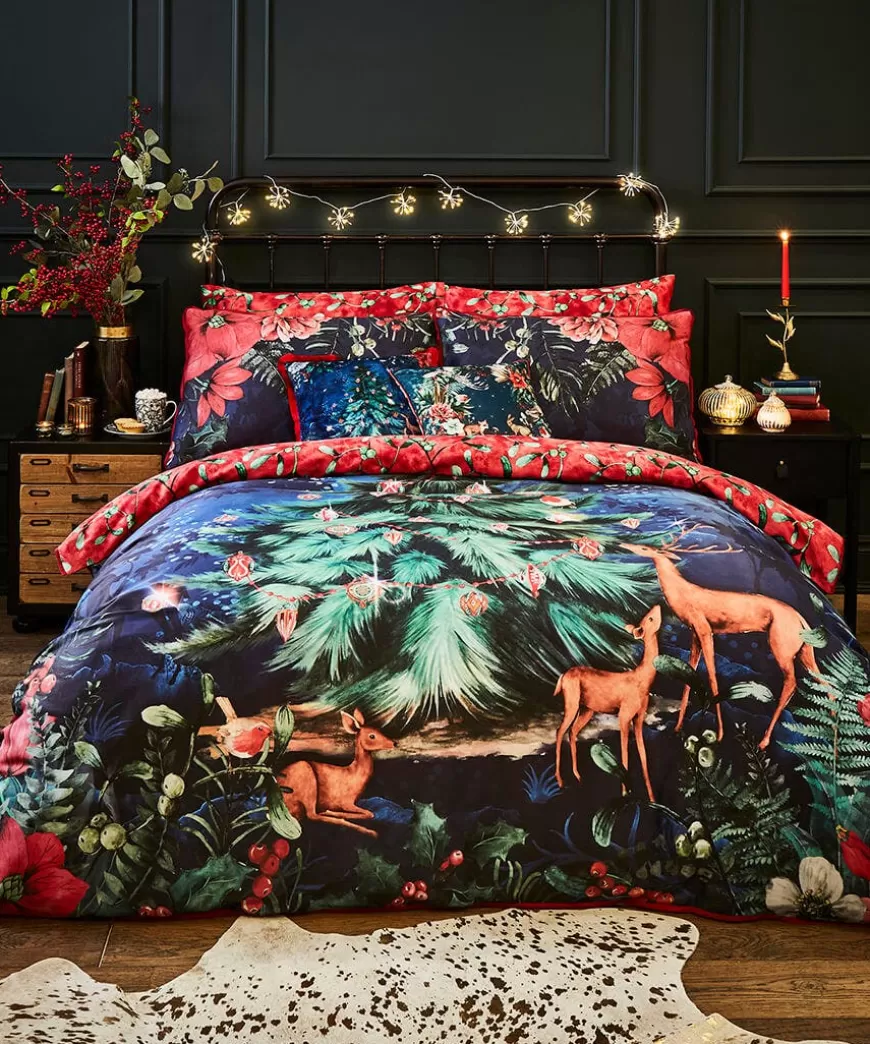 Joe Browns Bedding | Novelty Gifts*Wondrous Woodland Festive Reversible Duvet Set